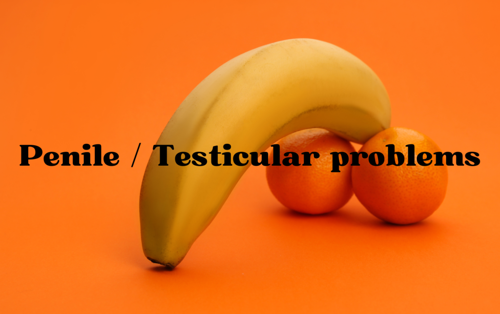 Penile / Testicular problems