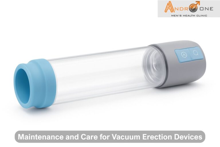 Maintenance and Care for Vacuum Erection Devices