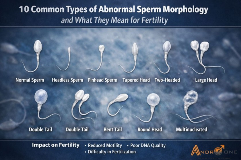 10 Common Types of Abnormal Sperm Morphology and What They Mean for Fertility