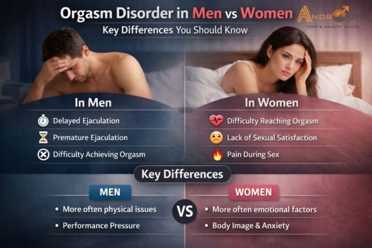 Orgasm Disorder in Men vs Women:Key Differences You Should Know