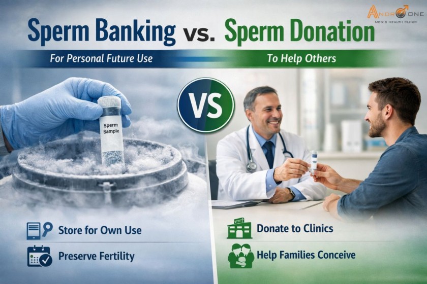 Sperm Banking vs. Sperm Donation