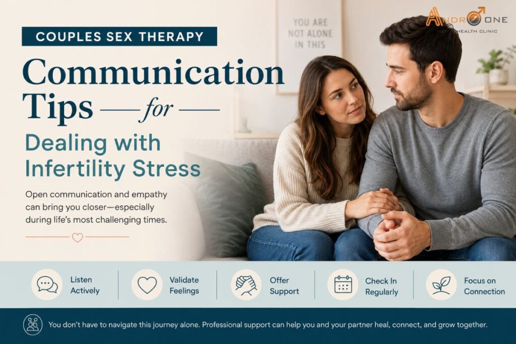 Couples Sex Therapy: Communication Tips for Dealing with Infertility Stress