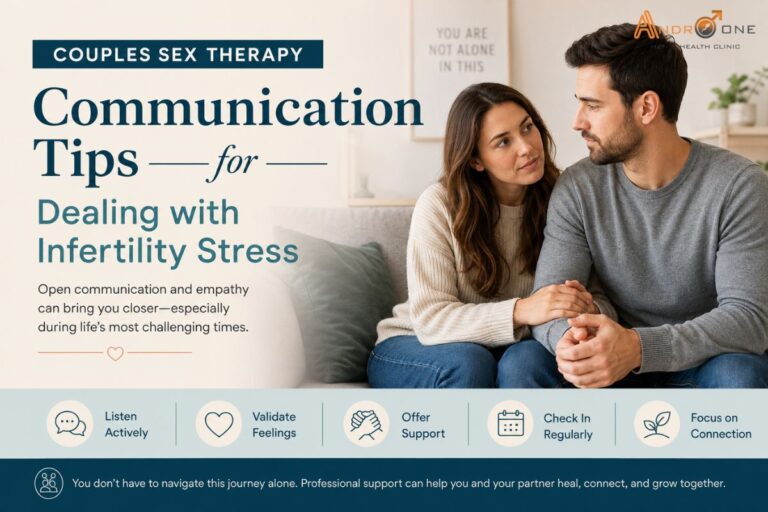 Couples Sex Therapy: Communication Tips for Dealing with Infertility Stress