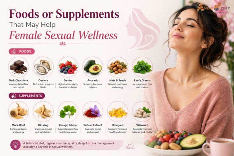 What Foods or Supplements May Help Female Sexual Wellness