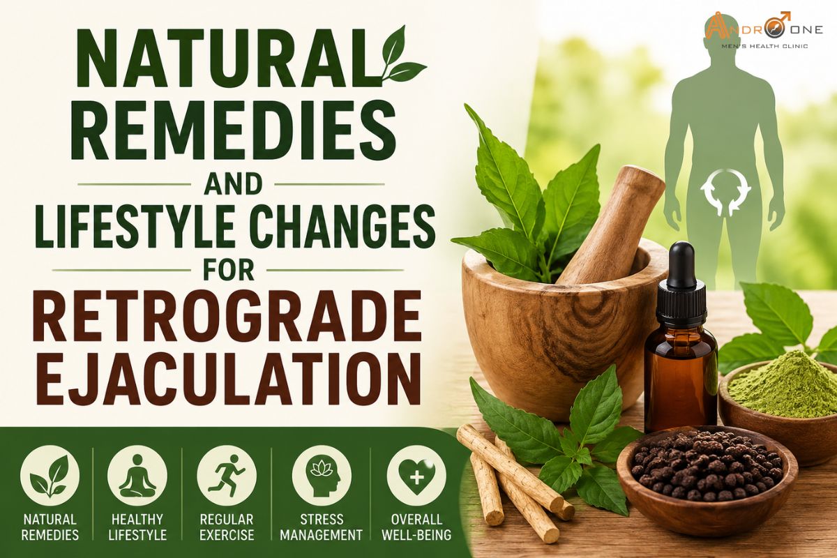 Natural Remedies and Lifestyle Changes for Retrograde Ejaculation