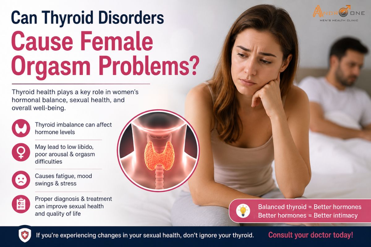 Can Thyroid Disorders Cause Female Orgasm Problems?