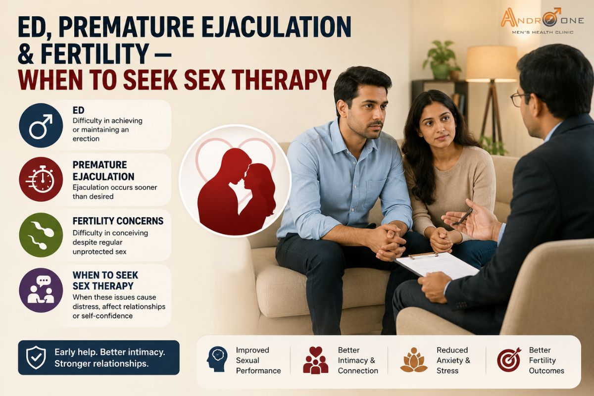 ED, Premature Ejaculation & Fertility — When to Seek Sex Therapy