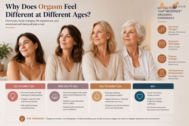 Why Does Orgasm Feel Different at Different Ages?