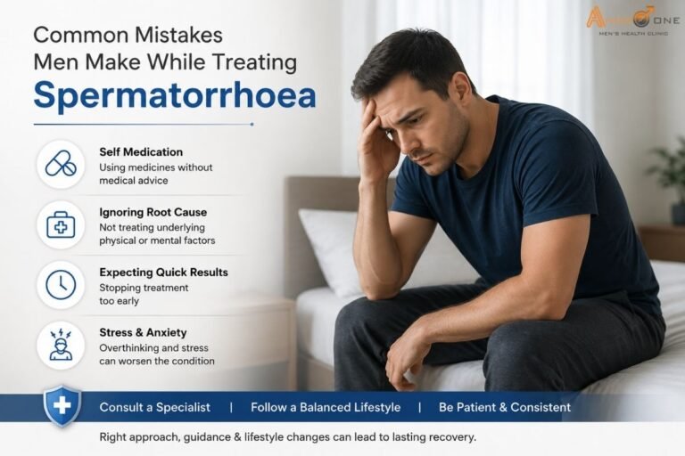 Common Mistakes Men Make While Treating Spermatorrhoea