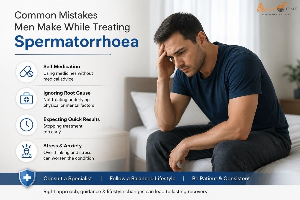 Common Mistakes Men Make While Treating Spermatorrhoea