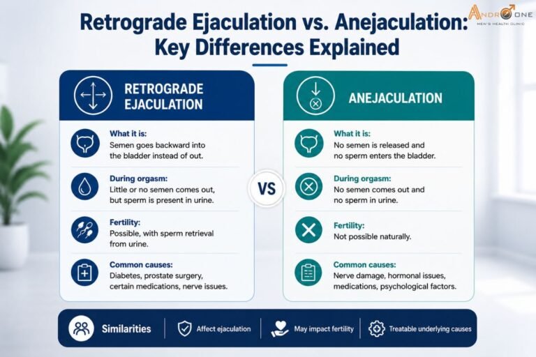Retrograde Ejaculation vs. Anejaculation Key Differences Explained
