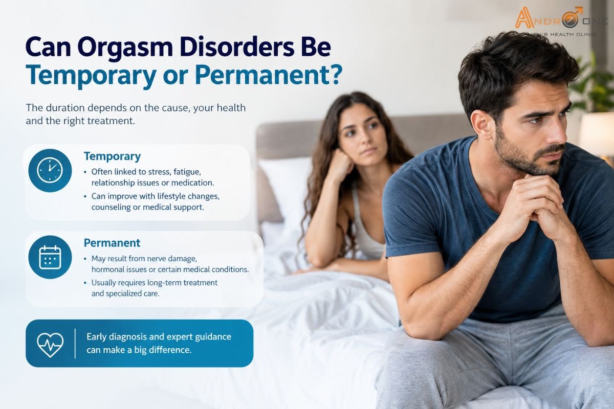 Can Orgasm Disorders Be Temporary or Permanent