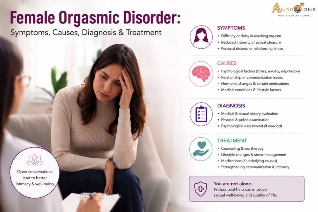 Female Orgasmic Disorder Symptoms, Causes, Diagnosis & Treatment