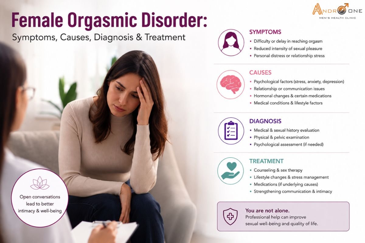 Female Orgasmic Disorder Symptoms, Causes, Diagnosis & Treatment