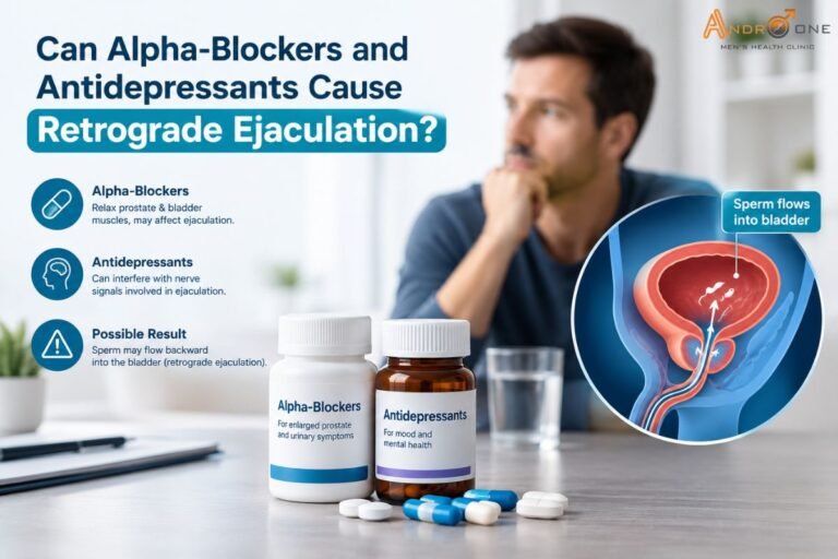 Can Alpha-Blockers and Antidepressants Cause Retrograde Ejaculation?