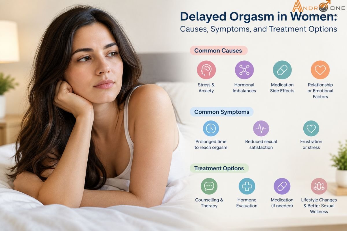 Delayed Orgasm in Women: Causes, Symptoms and Treatments